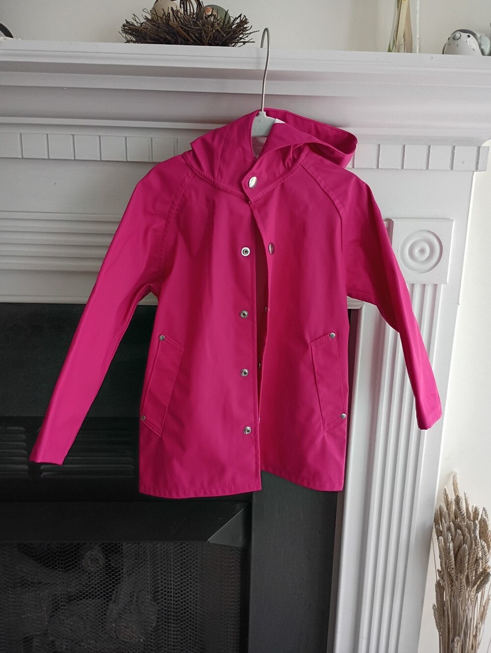 Primary 2-3 Raspberry Rain Coat